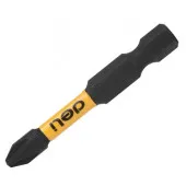 Бита TORSION PH2х50мм DL251050 сталь S2, пласт.кейс Deli 1шт