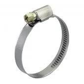 Хомут затяжной из нержавеющей стали Экофикс 60-80 мм/9 W2